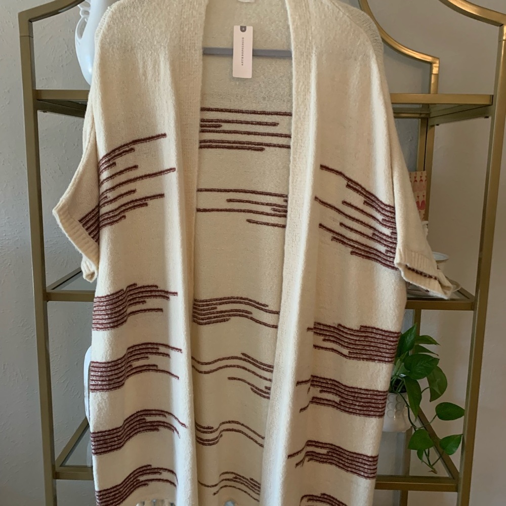 BNWT Anthropologie Aztec Cardigan